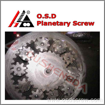 Planet screw and barrel for PVC sheet extruder/Planetary screw barrel/Planet screw for pvc sheet extrusion